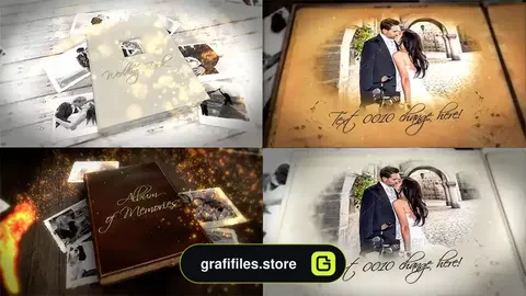 پروژه افترافکت آلبوم عروسی