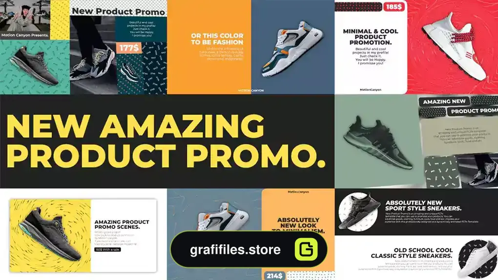 پروژه پریمیر معرفی محصول Amazing Product Promo