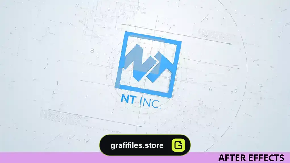 پروژه افترافکت لوگو معماری Architect Logo Reveal 2