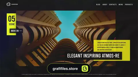پروژه افترافکت اسلایدشو معماری Architect Minimal Slides