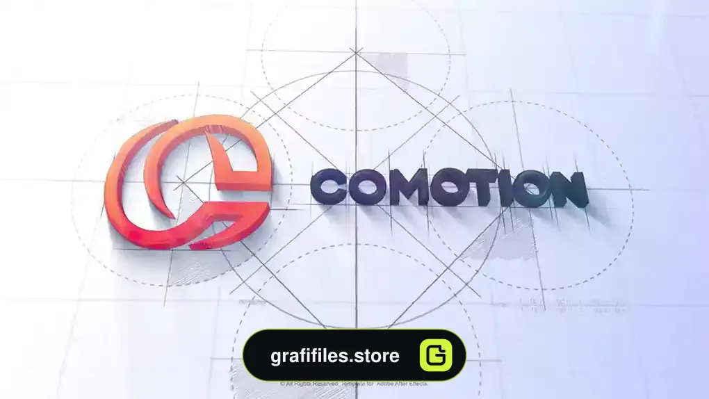 پروژه افترافکت لوگو معماری Architect Sketch Logo