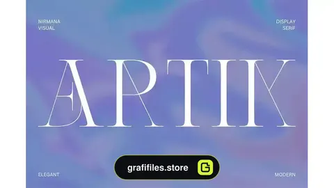 فونت انگلیسی لوگو Artik - Logo Font