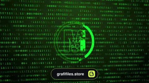 پروژه افترافکت لوگو تکنولوژی Binary Digital Tech Logo