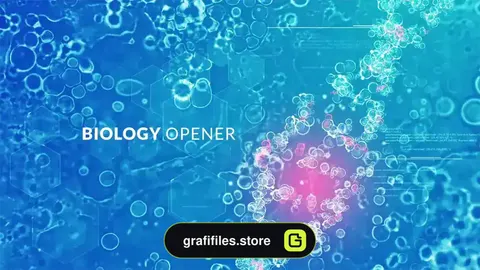 پروژه افترافکت افتتاحیه بیولوژی Biology Opener