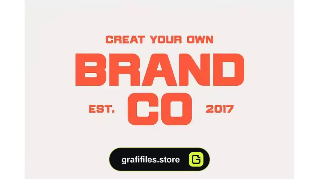 فونت انگلیسی Brandco
