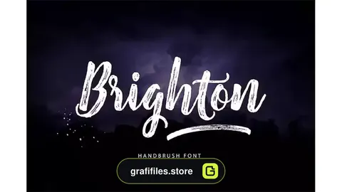 فونت انگلیسی دست نویس Brighton Script