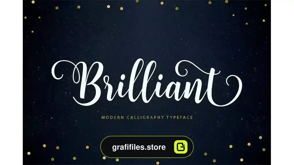 فونت انگلیسی دست نویس Brilliant Script