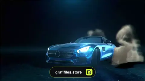 پروژه افترافکت لوگو ماشین Car Reveal 3