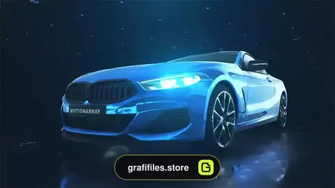 پروژه افترافکت لوگو ماشین Car Reveal 5