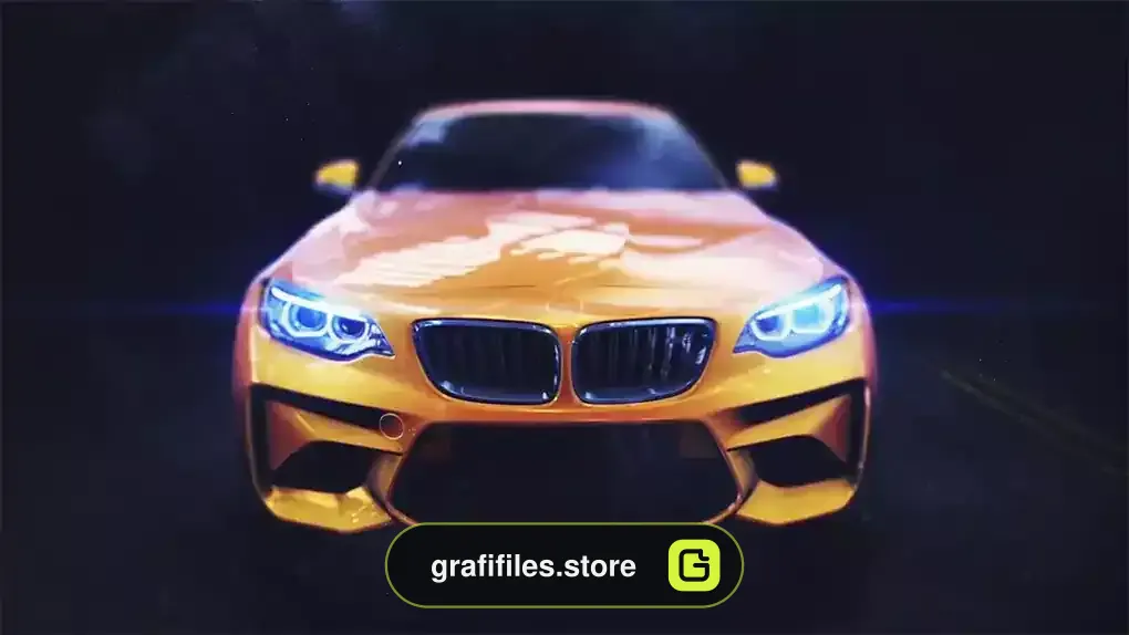 پروژه افترافکت لوگو ماشین Car Reveal 2