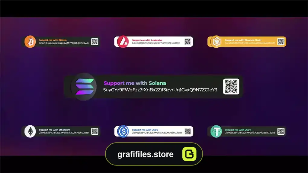 پروژه پریمیر زیرنویس ارز دیجیتال Crypto Donations