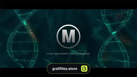 پروژه افترافکت پزشکی DNA
