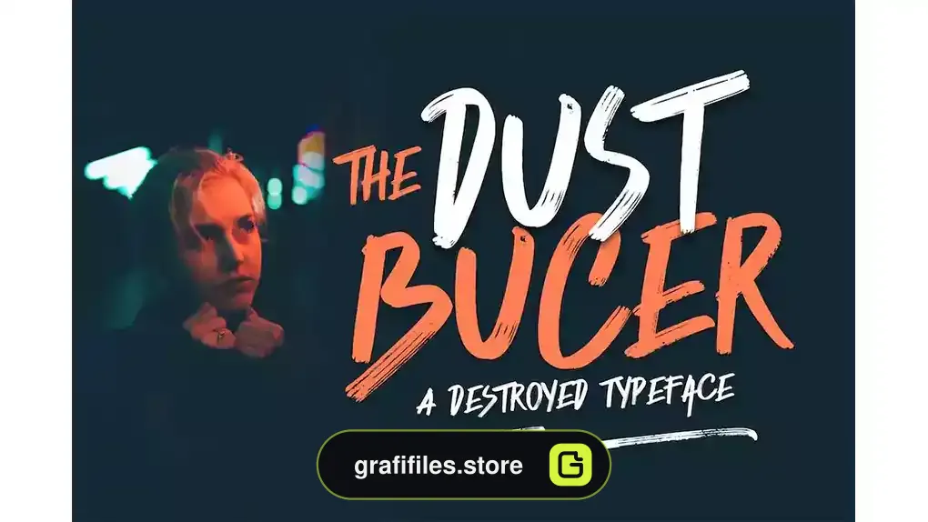 فونت انگلیسی دست نویس Dust Bucer