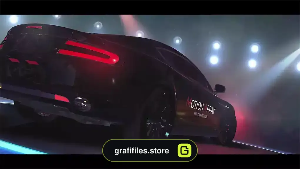 پروژه افترافکت اینترو ماشین Dynamic Car Intro