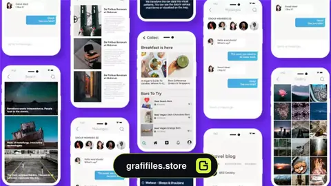 پروژه پریمیر معرفی اپلیکیشن Dynamic Trendy App Promo