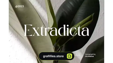 فونت انگلیسی کلاسیک Extradicta Classic Serif Font