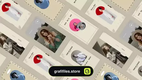 پروژه افترافکت استوری اینستاگرام فشن شو