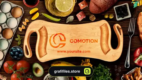 پروژه پریمیر لوگو غذا Food Logo