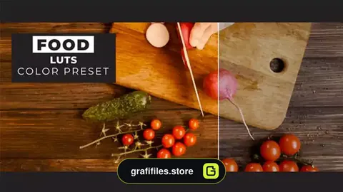 پریست داوینچی ریزالو اصلاح رنگ غذا Food LUTs