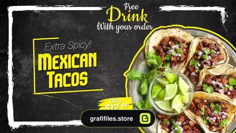 پروژه افترافکت تیزر تبلیغاتی غذا Food Promo 2