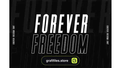 فونت انگلیسی مدرن Forever Freedom Font Family