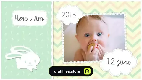 پروژه افترافکت اسلایدشو کودک Funny Kids Slideshow