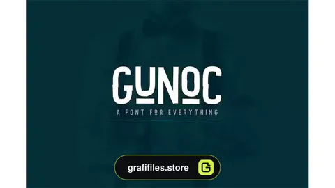 فونت انگلیسی کلاسیک Gunoc