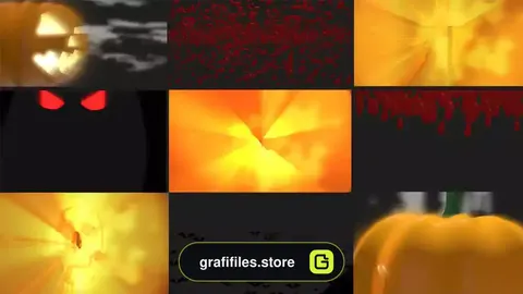 ترانزیشن افترافکت هالووین Halloween Transitions Pack