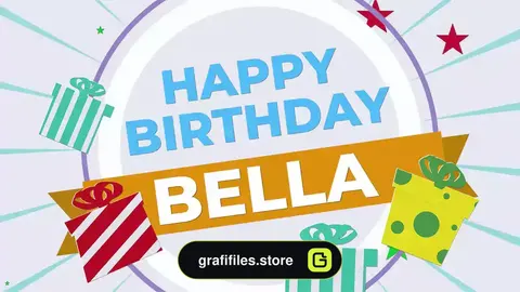 پروژه پریمیر تولد Happy Birthday