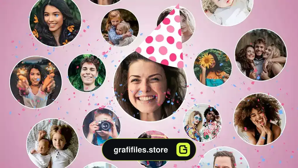 پروژه افترافکت افتتاحیه تولد Happy Birthday Opener 3