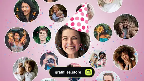 پروژه افترافکت افتتاحیه تولد Happy Birthday Opener 3