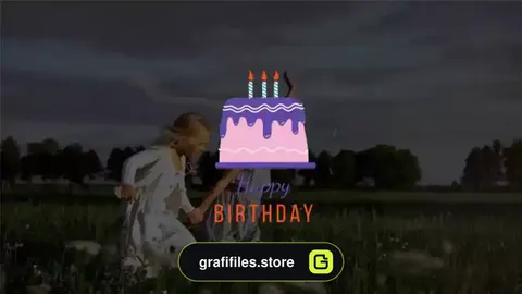 پروژه پریمیر تایتل تولد Happy Birthday Titles
