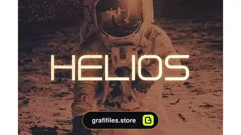 فونت انگلیسی مدرن Helios Typeface