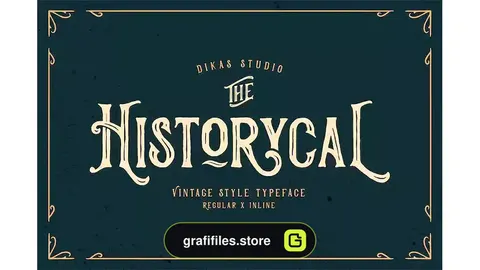 فونت انگلیسی کلاسیک Historycal