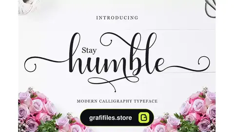 فونت انگلیسی دست نویس Humble Script