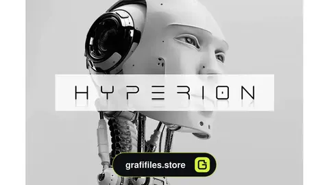 فونت انگلیسی مدرن Hyperion Typeface