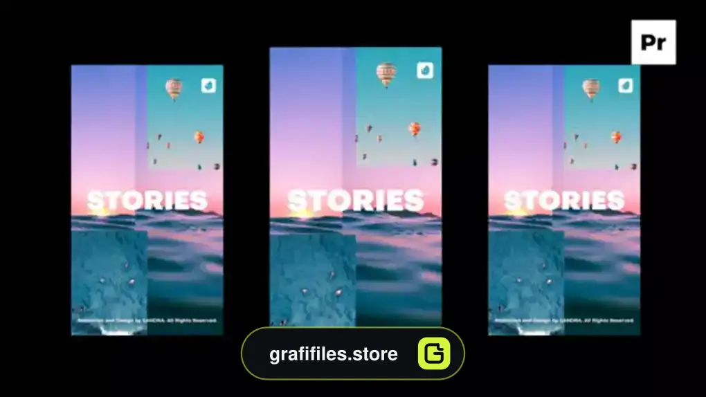 پروژه پریمیر اینترو اینستاگرام Instagram Intro