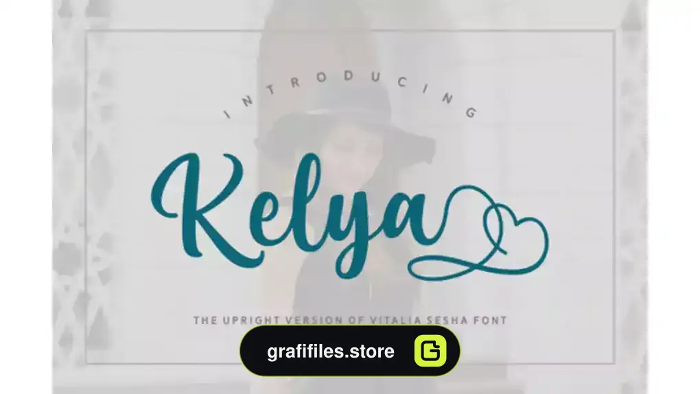 فونت انگلیسی دست نویس Kelya Font