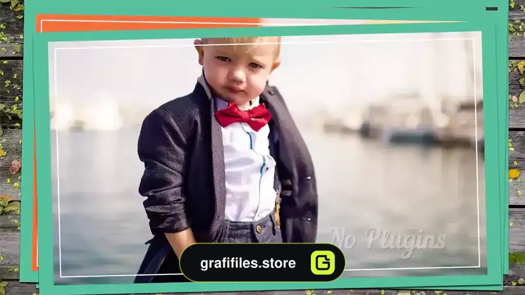 پروژه پریمیر آلبوم عکس کودک Kids Gallery