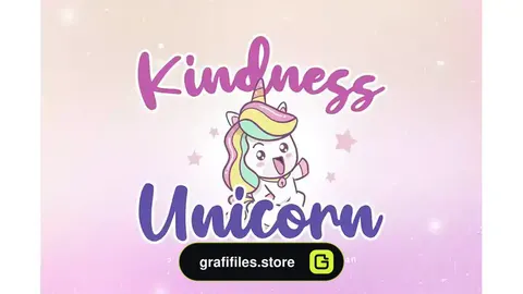 فونت انگلیسی فانتزی Kindness Unicorn