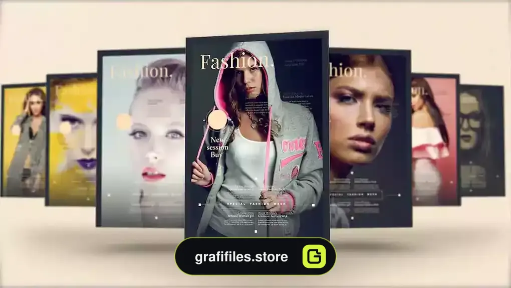 پروژه افترافکت معرفی مجله Magazine Promo 3
