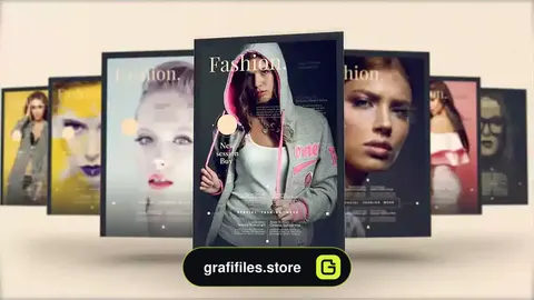 پروژه افترافکت معرفی مجله Magazine Promo 3