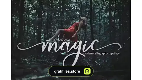 فونت انگلیسی جادویی magic script font