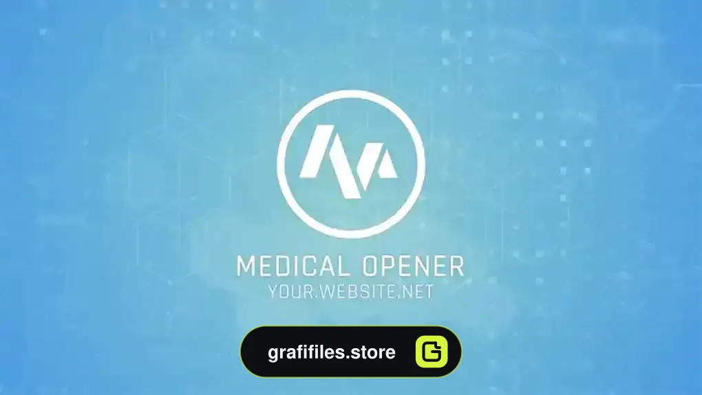 پروژه افترافکت لوگو پزشکی Medical Logo Opener