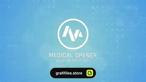 پروژه افترافکت لوگو پزشکی Medical Logo Opener