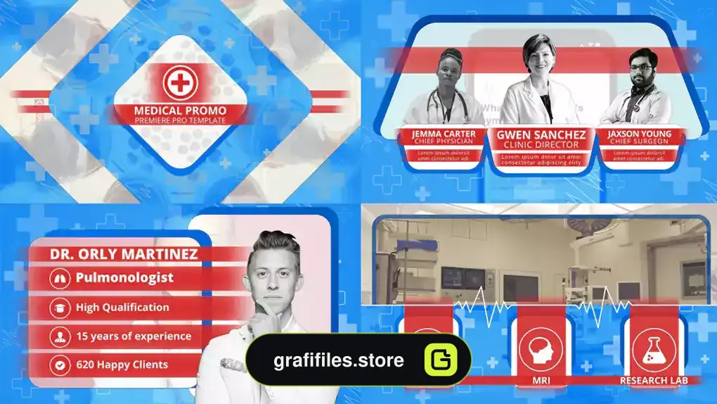 پروژه پریمیر تیزر تبلیغاتی پزشکی Medical Promo