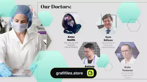 پروژه پریمیر اسلایدشو پزشکی Medical Slideshow