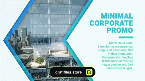 پروژه افترافکت معرفی شرکت Minimal Corporate Promo