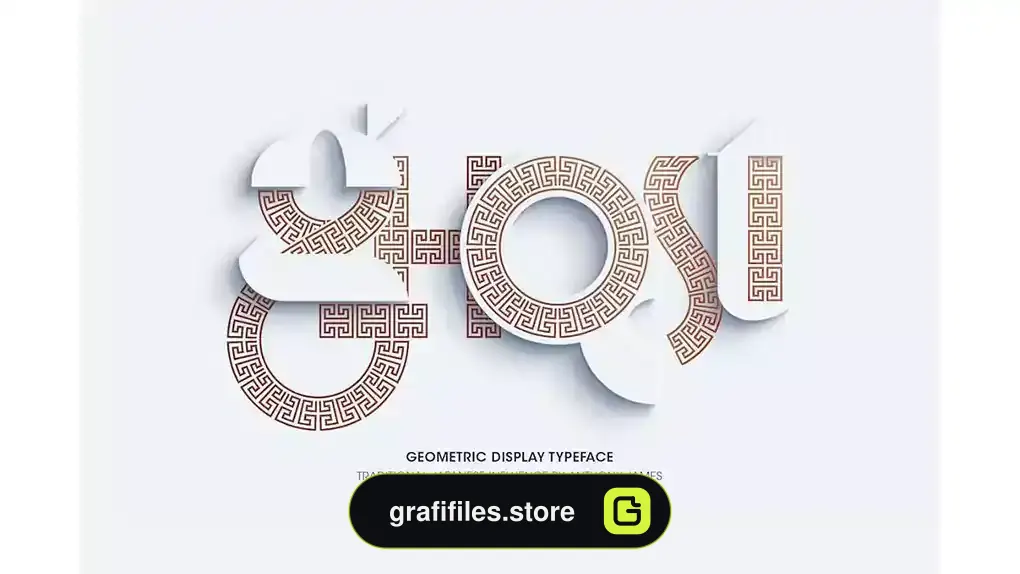 فونت انگلیسی طرح دار MOJITA | FONT