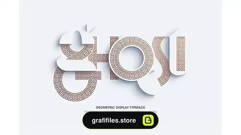 فونت انگلیسی طرح دار MOJITA | FONT